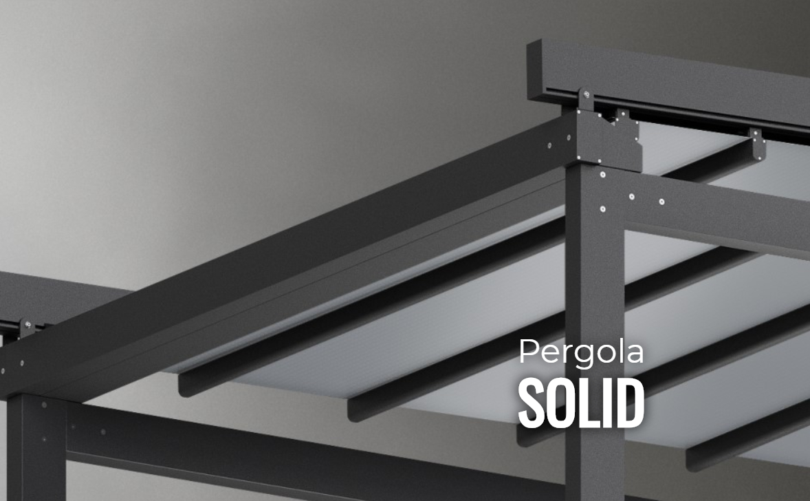 Pergole tarasowe Solid SB400 SB500