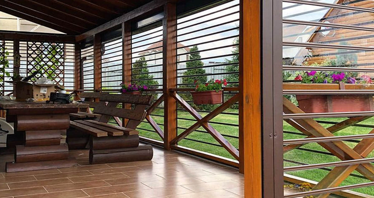 roleta zewnętrzna przezroczysta